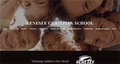 Desktop Screenshot of geneseechristianschool.com